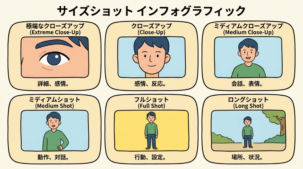 【画像生成】レッスン1：サイズショットを知ろう